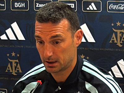 Lionel Scaloni valoró el triunfo de la Selección Argentina contra Angola