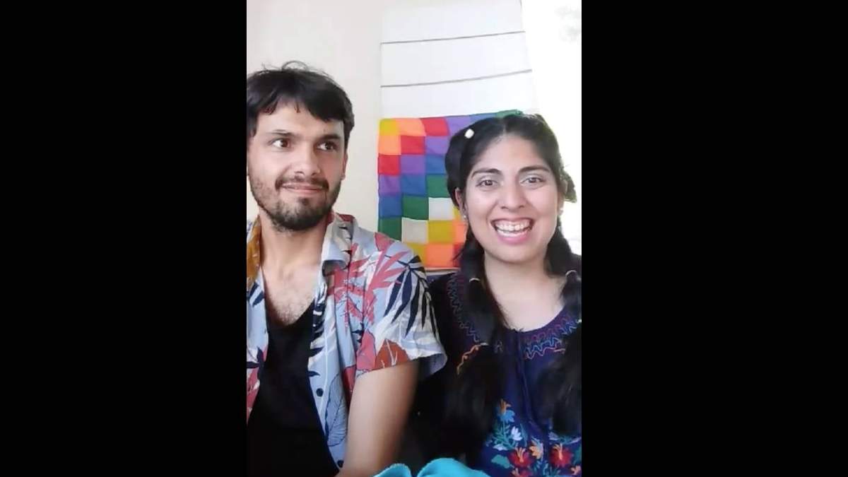 Nahuel Olea y Luz Campos