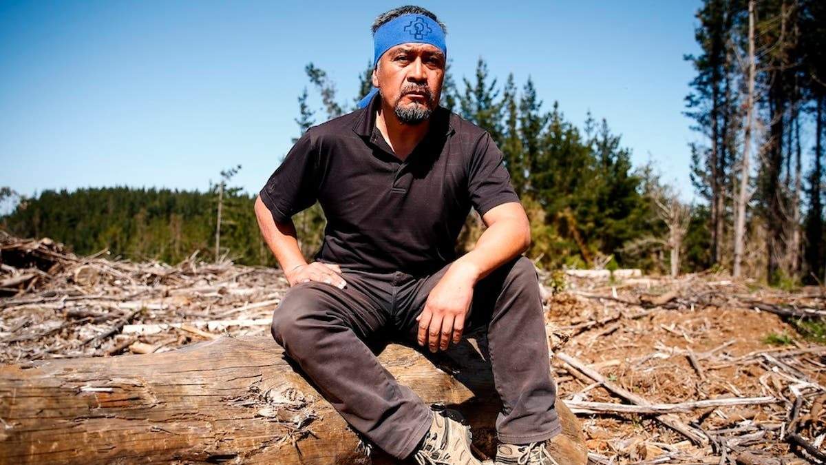 Héctor Llaitul, el vocero de una de las organizaciones que reclama la autonomía del pueblo mapuche frente al Estado de Chile. Fuente: (Twitter)