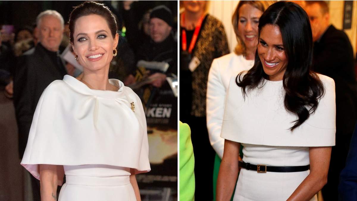 Angelina Jolie y Meghan Markle. Fuente: (Instagram)