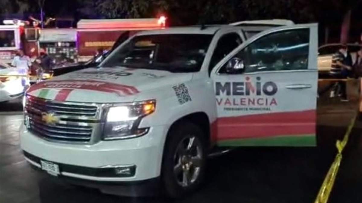 La camioneta del candidato del PRI a la alcaldía de Morelia fue baleada