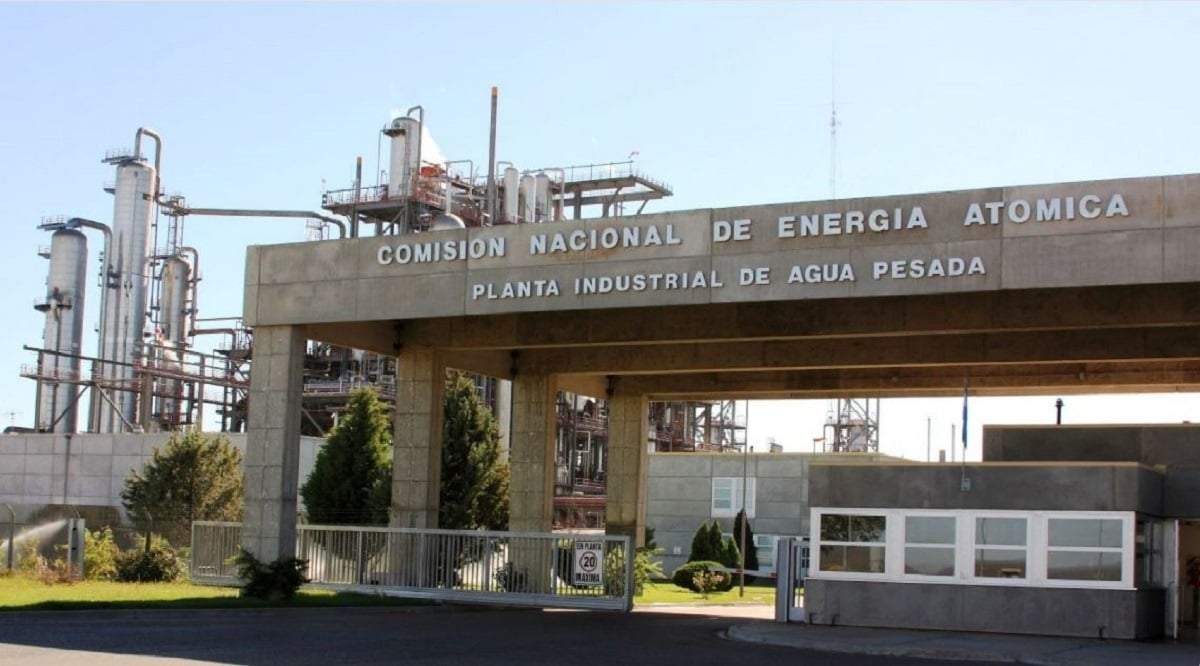 Planta Industrial de Agua Pesada en Arroyito. Fuente: (arg.gob.ar)