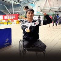 Ángel Camacho gana cuatro oros en Campeonato de Paranatación de Yokohama