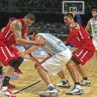Violación técnica en la cúspide del basquetbol
