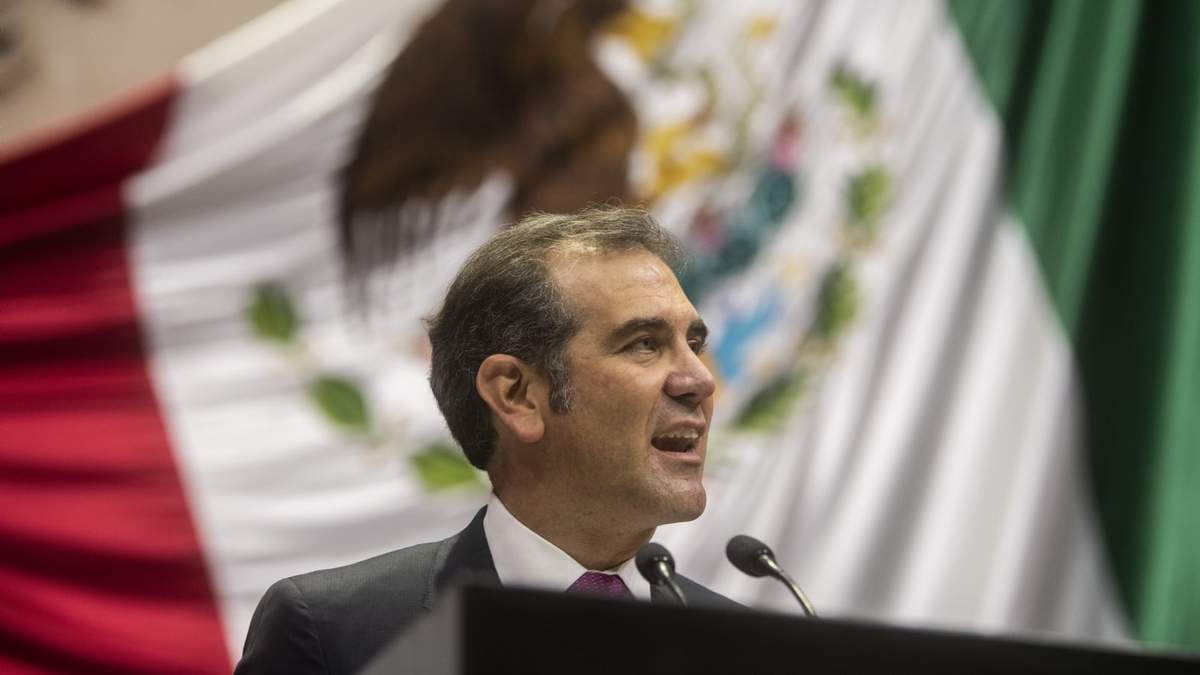 El presidente consejero del Instituto nacional Electoral, Lorenzo Córdova