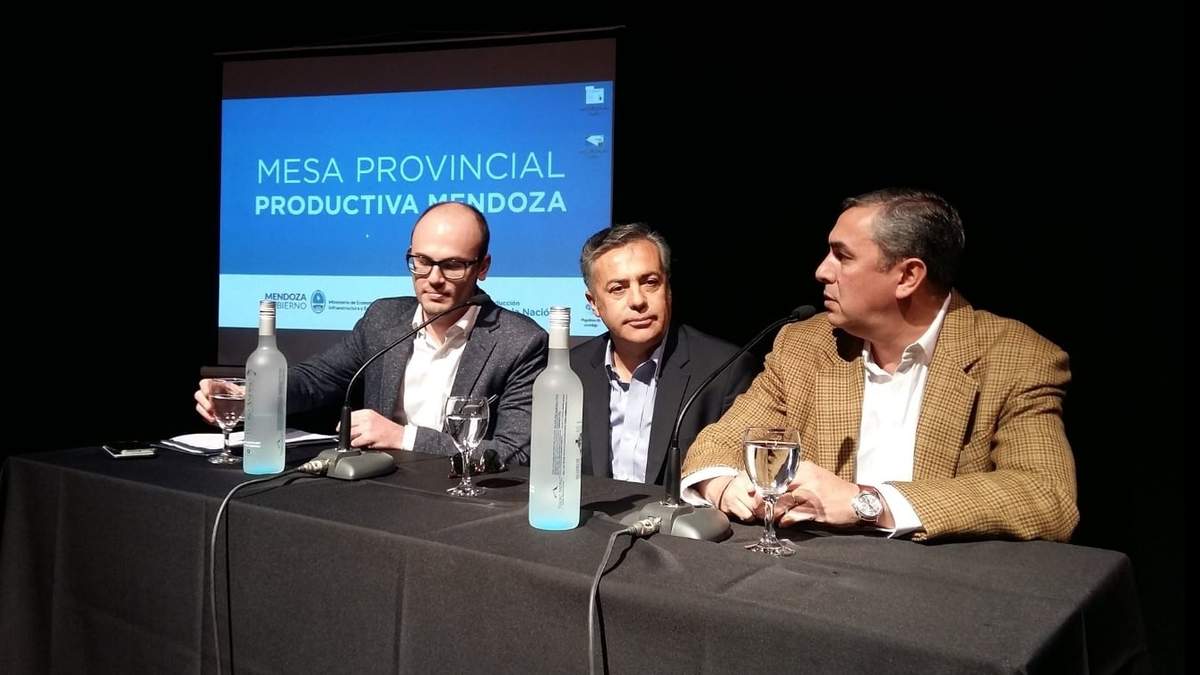 Mesa Productiva de Mendoza. Fuente: (Twitter)