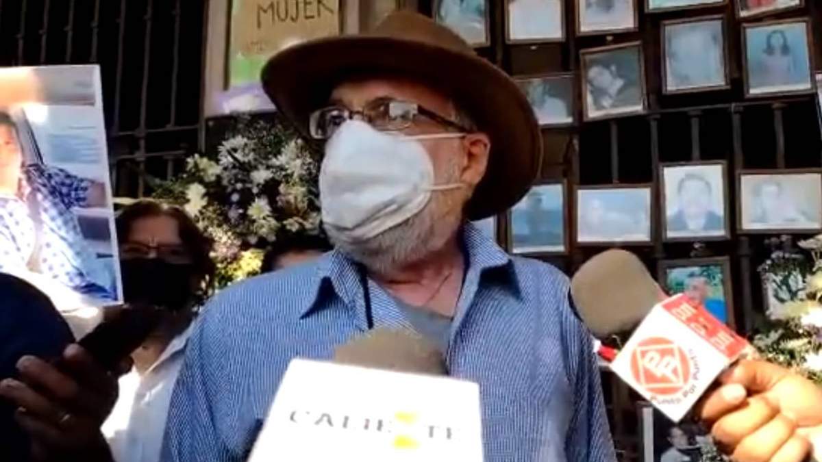 Javier Sicilia, fundador del Movimiento por la Paz con Justicia y Dignidad