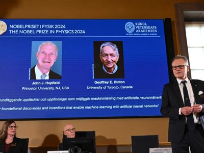 Dos pioneros de la inteligencia artificial ganan el Nobel de Física