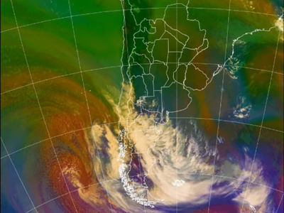 Alerta naranja por lluvias y otra amarilla por viento y nevadas en Neuquén
