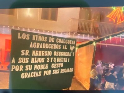Alcaldesa de Coalcomán se deslinda de agradecimiento a “El Mencho” por regalar juguetes a niños