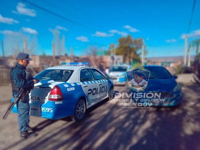 La policía recuperó un auto que había sido robado en la zona oeste de la capital neuquina