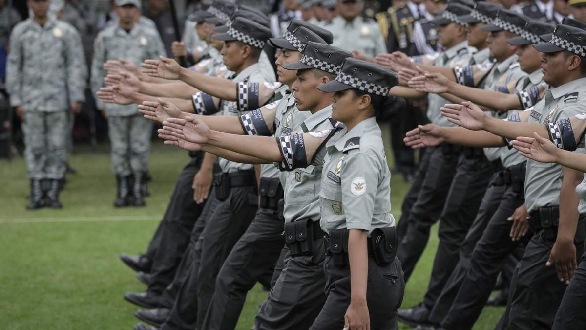 Elementos de la Guardia Nacional