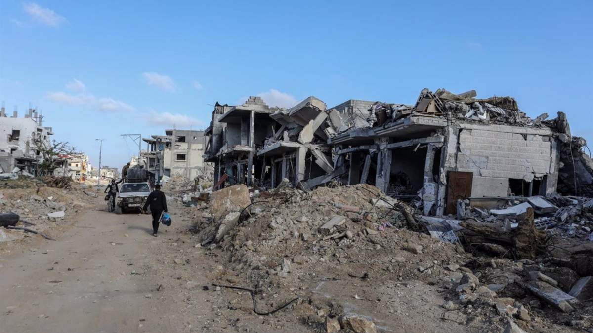 Destrucción en Gaza