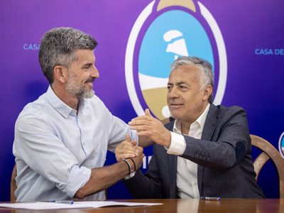 Ulpiano Suarez le mete presión a Cornejo para el 2027