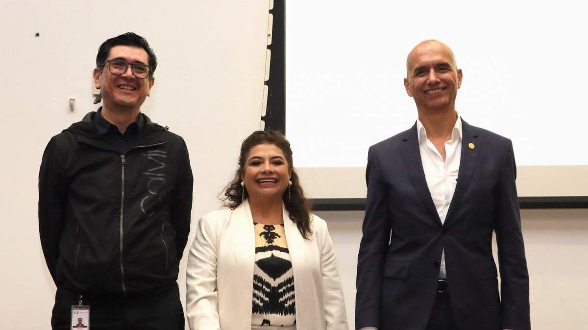 Juan Manuel García Ortegón, la futura jefa de Gobierno y Salvador Guerrero Chiprés