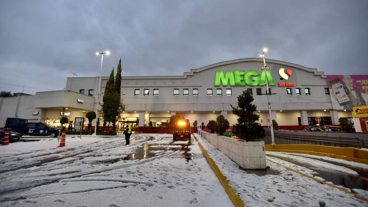 Granizada en la CDMX