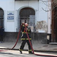 Incendio en Almagro: un geriátrico debió ser desalojado por los bomberos