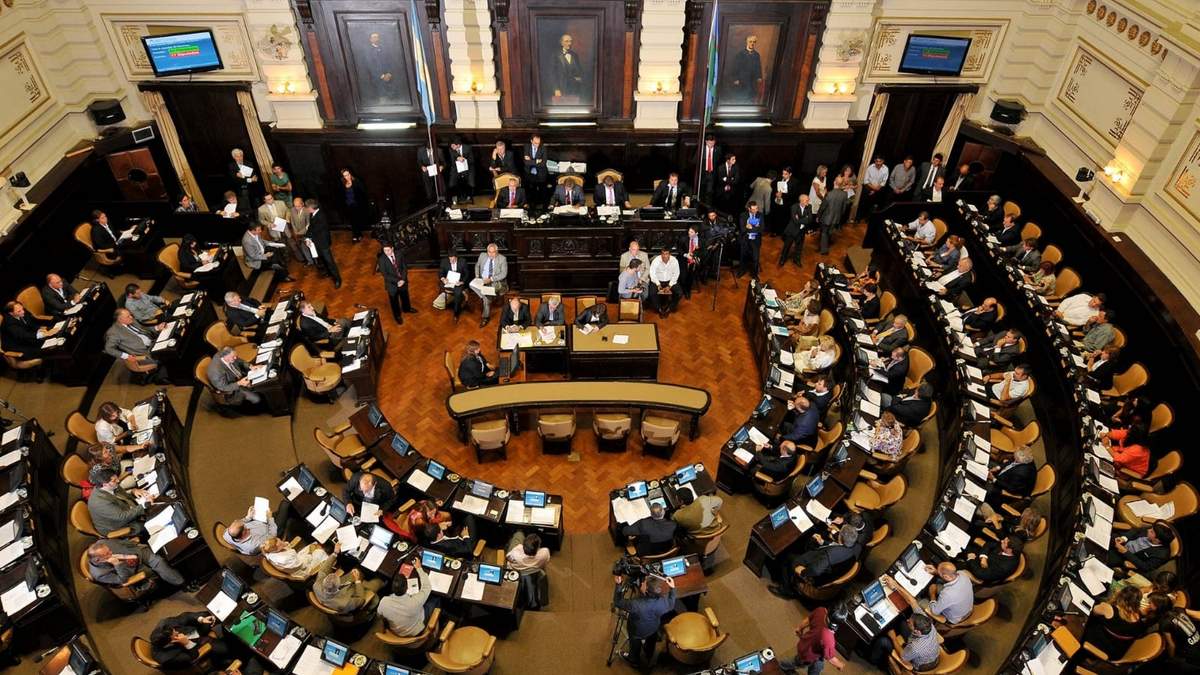 Legislatura bonaerense. Fuente: (Twitter)