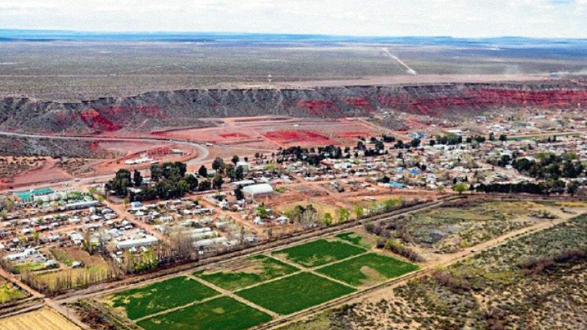 El epicentro del sismo fue a 15 kilómetros al noreste de Añelo. Fuente: (Municipalidad de Añelo)