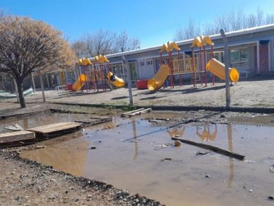 Persisten problemas edilicios en centro cultural donde funciona la Escuela 364 de El Chañar