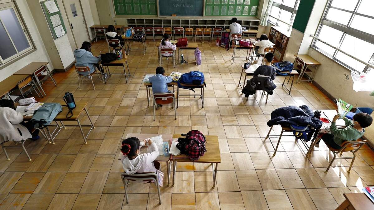 Clases en cuarentena. Fuente: (Twitter)
