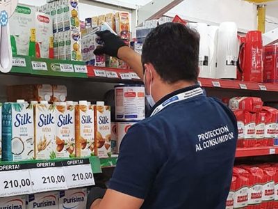 Protección al Consumidor detectó “poca variedad de marcas y stock de productos de la canasta básica”