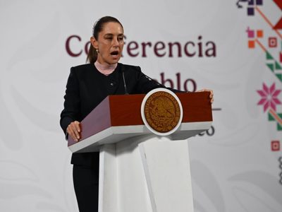 “México no es piñata de nadie”: Sheinbaum rechaza medida de Trump de cancelar vuelos desde el AIFA
