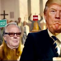 Repudian videomontaje en el que Trump 'aniquila” a rivales y medios