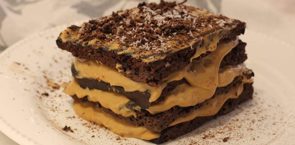Chocotorta keto. Fuente: (X)