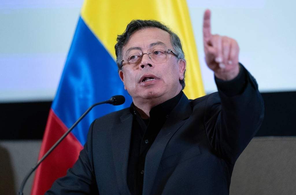 El presidente de Colombia, Gustavo Petro
