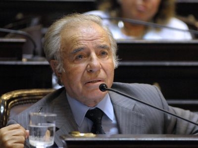 Debate por la IVE: qué pasará con el voto de Carlos Menem