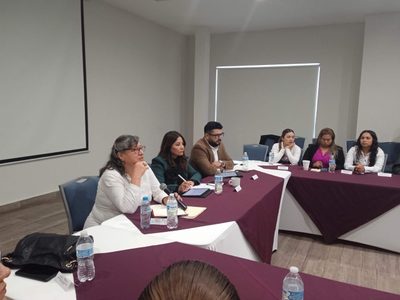 Comisionada Nacional de Búsqueda sale por la cocina para evadir a reporteros (Video)