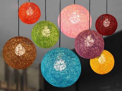 Con 1 globo y papel higiénico, creá este impactante velador, más original y lindo que cualquiera comprado