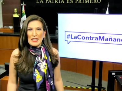 Kenia López agradece a AMLO la "difusión extraordinaria" a su video en la mañanera