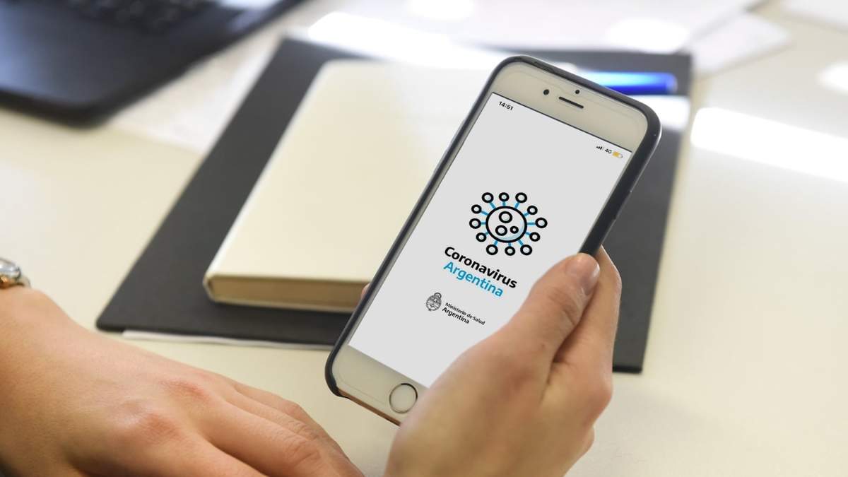 App Coronavirus Argentina. Foto: (Twitter)
