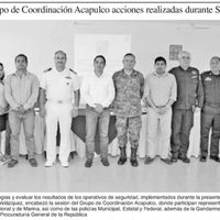 Exfuncionaria de FGE, cesada hace dos meses, reaparece en reunión de gabinete de seguridad en Acapulco