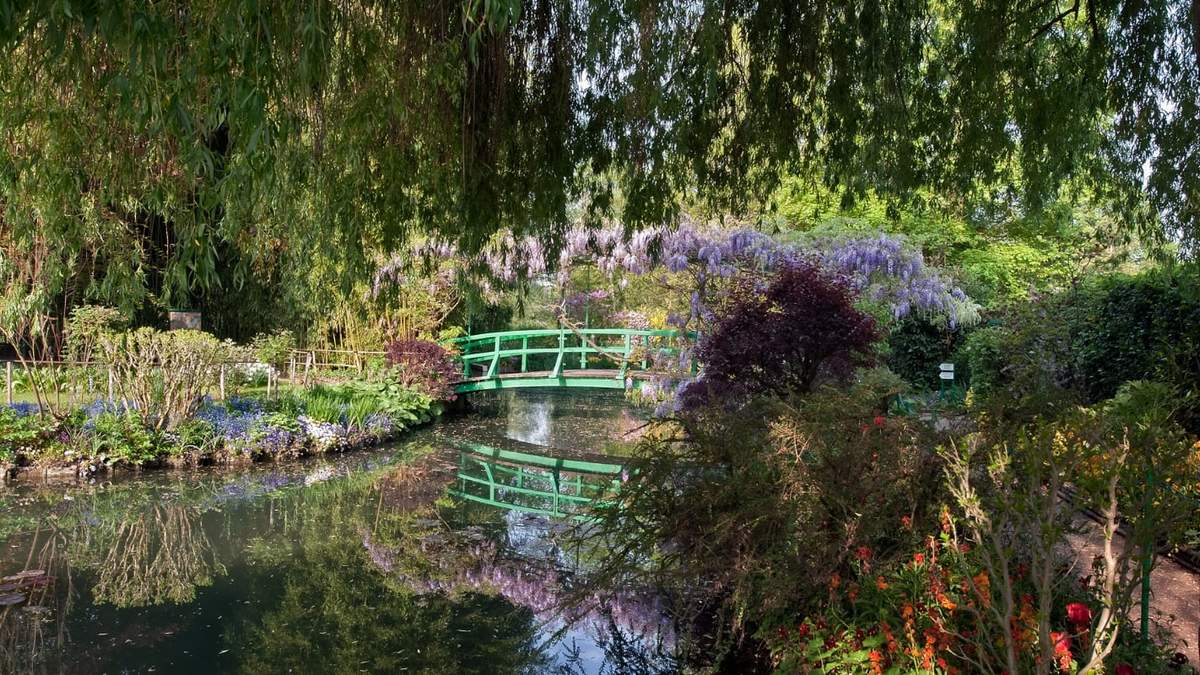 Estanques y nenúfares en el jardín de Monet. Fuente: (Instagram)