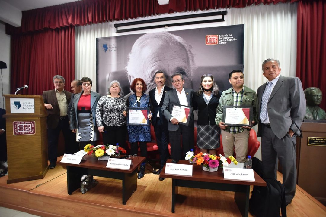Cátedra Vicente Leñero en la Escuela de Periodismo Carlos Septién Foto German Canseco2