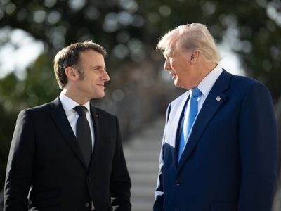 Trump imita el acento francés para burlarse de Macron: “Su mujer lo trata extremadamente mal”