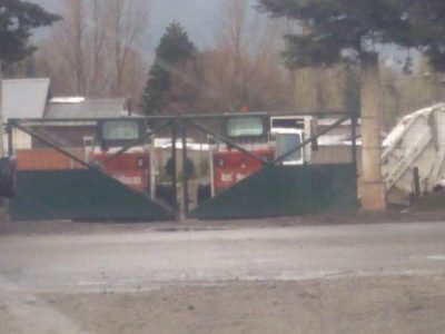 San Martín de los Andes: impiden que los camiones recolectores puedan salir del predio