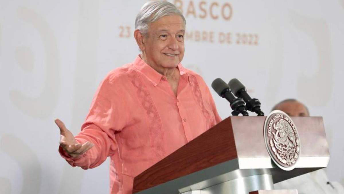 El presidente Andrés Manuel López Obrador