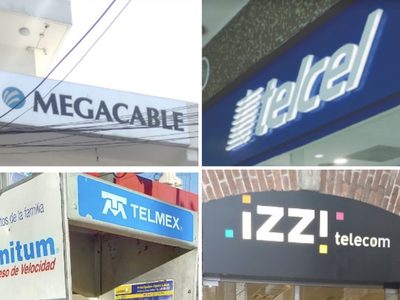 Reportan caídas en Telcel, Megacable, Izzi y Telmex tras macroapagón en el norte