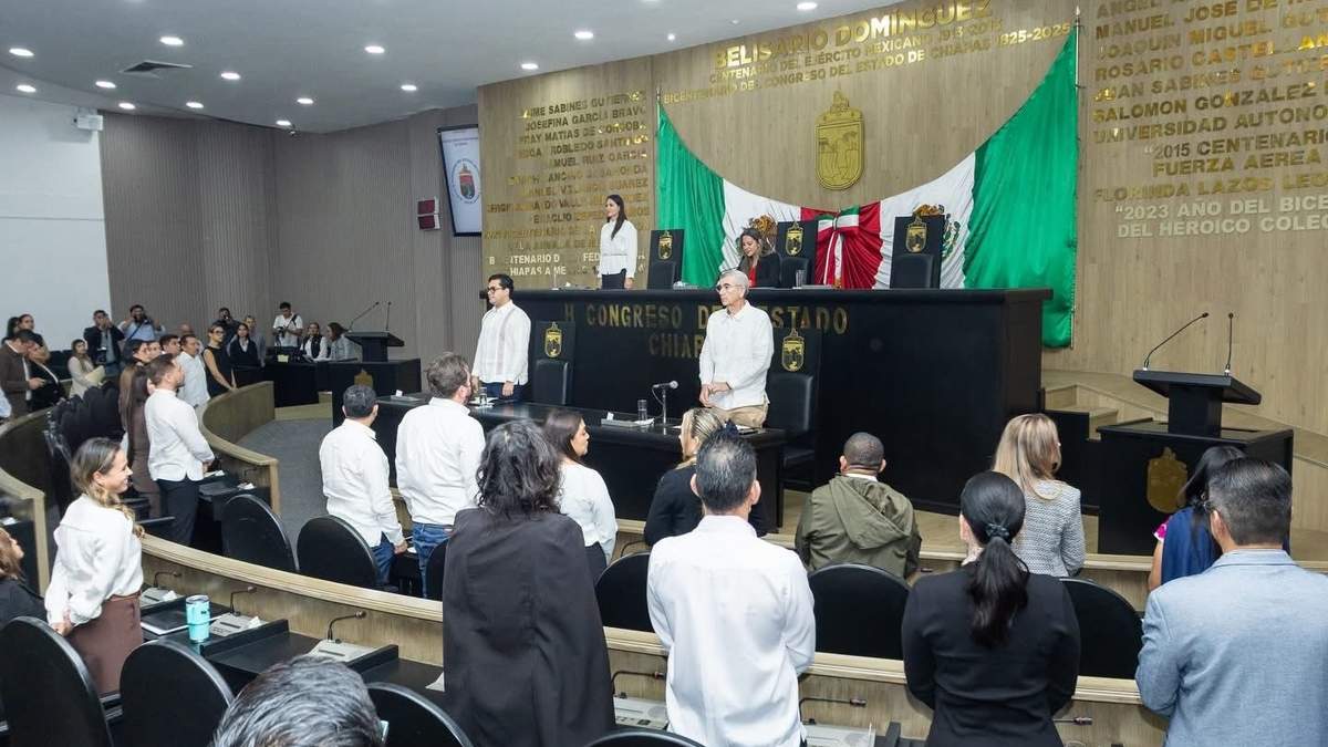 Congreso de Chiapas aprueba reformas a la Ley Federal de Armas de Fuego, el jueves 5 de enero de 2026.