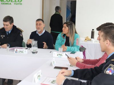 En Andacollo la provincia y el Ente Minas Norte evaluaron la seguridad de la zona norte