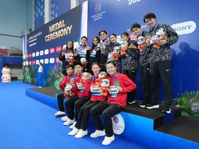 Clavadistas mexicanos obtienen medalla de plata en Campeonato Mundial de Deportes Acuáticos