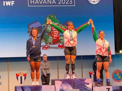 La halterista mexicana Janeth Gómez se cuelga tres medallas en el Grand Prix de La Habana
