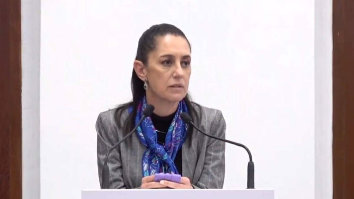 La jefa de gobierno Claudia Sheinbaum
