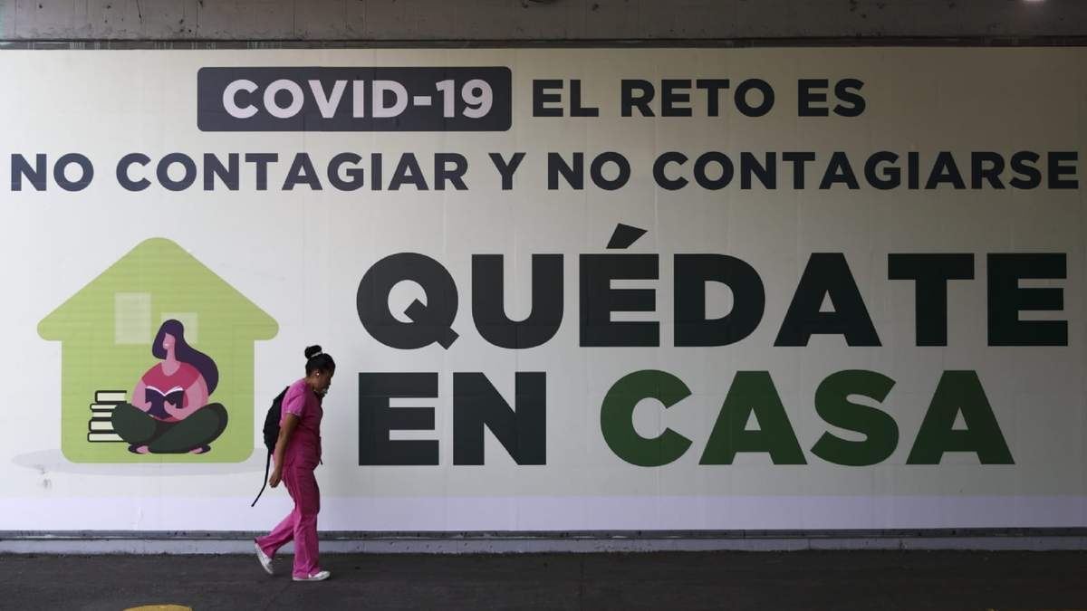 El pico del coronavirus en el país se espera para el 6 de mayo. Fuente: (Twitter)