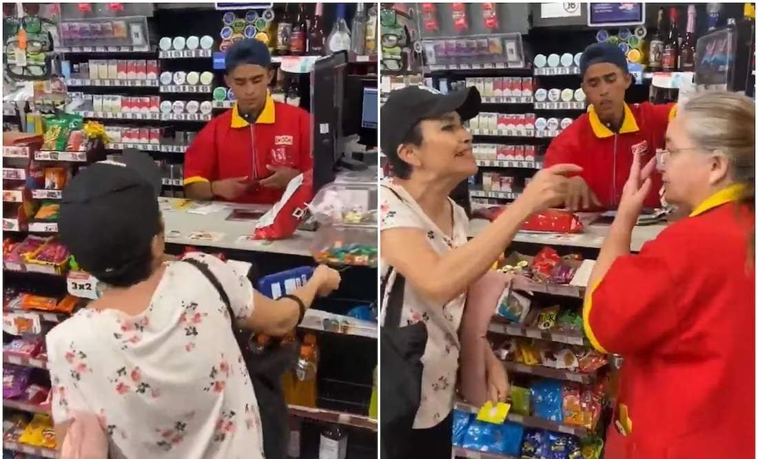 Mujer agrede a cajera del OXXO “por mal servicio”; la apodan “Lady recargas”