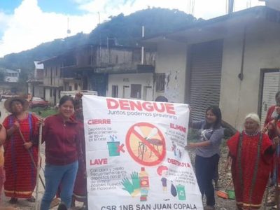 Reportan otras dos muertes por dengue en Oaxaca; van dos mil 690 contagios